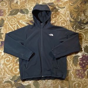 Black The North Face shell jacket